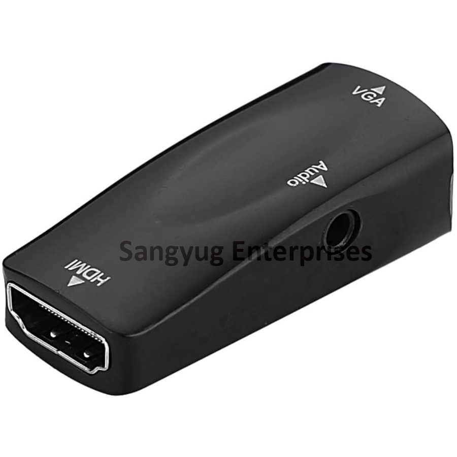 Hdmi Female To Vga Female Converter With Audio