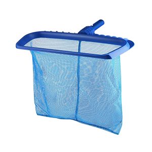 Heavy Duty Plastic Leaf Skimmer W/ Long Wearing Mesh Blue