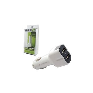 Dual Usb Car Charger Cliptec
