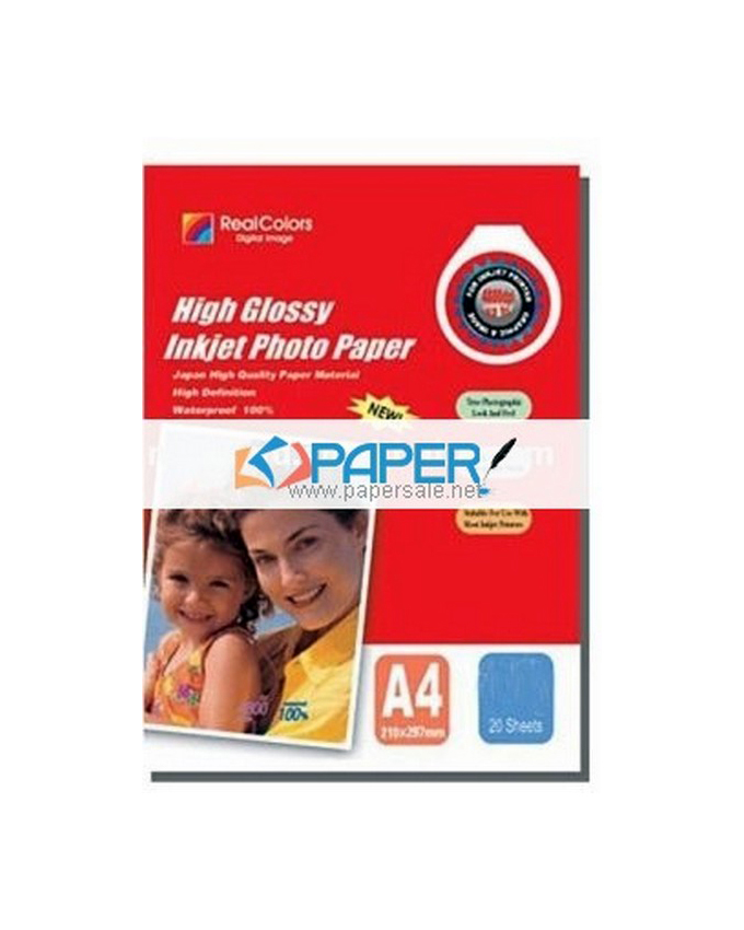 PPL260 Inkjet Paper A4 Premium Rc Plus Luster Pack Of 20 260Gsm Real Colour