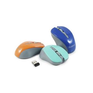 Isuttu - 2.4Ghz Wireless Optical Mouse Cliptec Blue