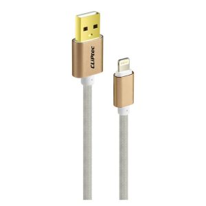Jacket-A Usb 2.0 8-Pin Lightning Cable Cliptec Black