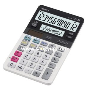 JV-220 Desktop Calculator Dual Display Dual Power 12 Digits Casio