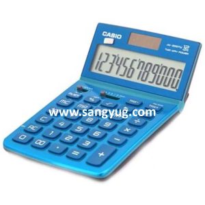 JW-200TW-BU Desk Top Calculator 12 Digits Casio Blue