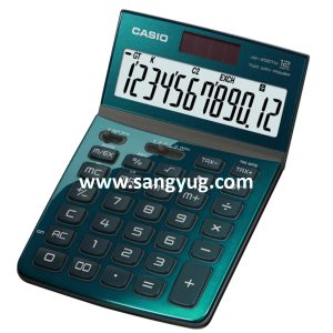 JW-200TW-GN Desk Top Calculator 12 Digits Casio Green