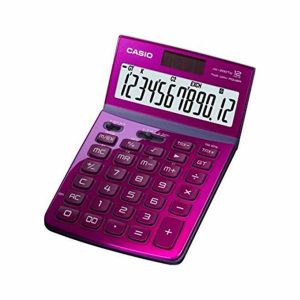 JW-200TW-PK Desk Top Calculator 12 Digits Casio Pink