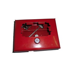 Key Box Steel, W/Break Glass+Hammer On Chain+Lock Hm06-11-3S