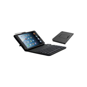 Keyboard/Case/Stand For Ipad2/3/4, W/Removable Bluetooth Keyboard, Black
