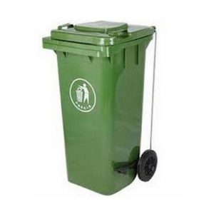 Dustbin With Wheel 120Lit Green