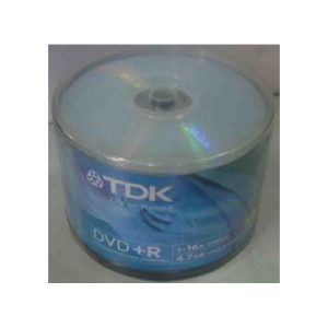 Dvd+R 4.7Gb In Spindle 50 Tdk