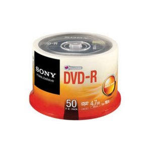 Dvd-R 4.7Gb Spindle Of 50 Sony