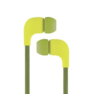 Lace Multimedia In-Ear Earphone With Microphone Cliptec Green