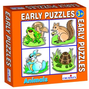 Early Puzzles - Animals - Age 3+ Creative