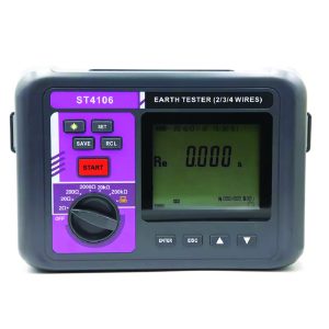 Earth Resistance Tester 2 O/20O/200O/2000O/20Ko/200Ko