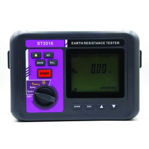Earth Resistance Tester 2-Pole/3-Pole Earth Resistance Measurement