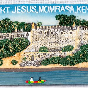 Magnet Fort Jesus, Polyresin Sunpower Magnet Polyresin