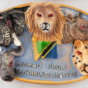 Magnet, Jambo From Tz Big 5 Sunpower Magnet
