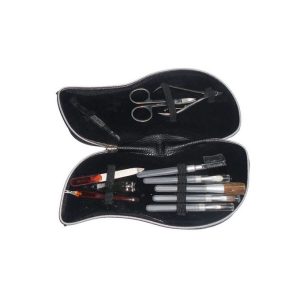 Manicure Set In Zip Pouch 11Pcs/Set Black