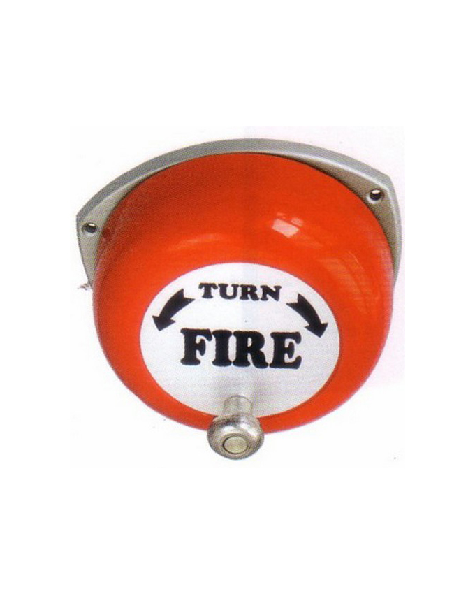 Manual Gong, Aluminium, 9inch, Red Color