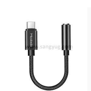 Mcdodo Beethoven Series Type-C To Dc3.5Mm Cable (For Type-C Devices)-Black