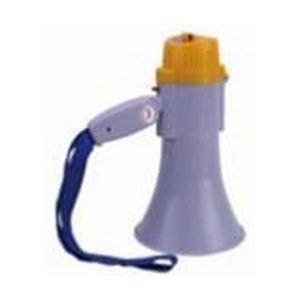 Megaphone,Uses Rechargable Battery (Included) Or 4XD (Not Included) . With Recording Function.(SA229)