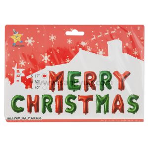 Merry Christmas Foil Balloon 17 Inch