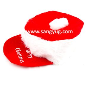 Merry Christmas Frilled Cap