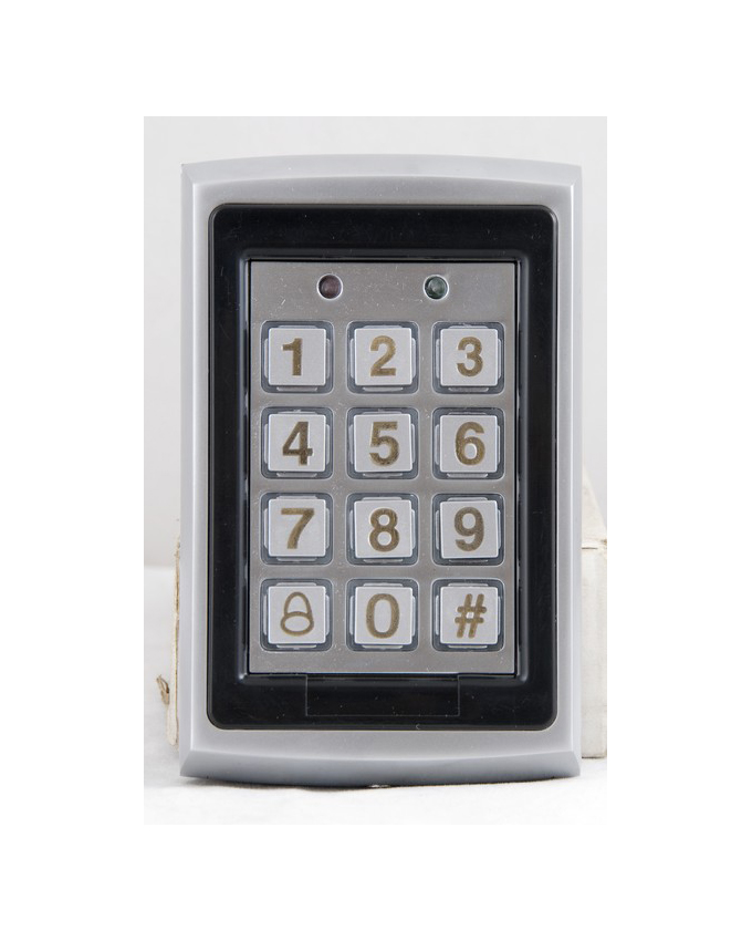 Metal Case Access Reader With 125Khz, Stand Alone, Can Support 500 Cards, Access By Card / Pin