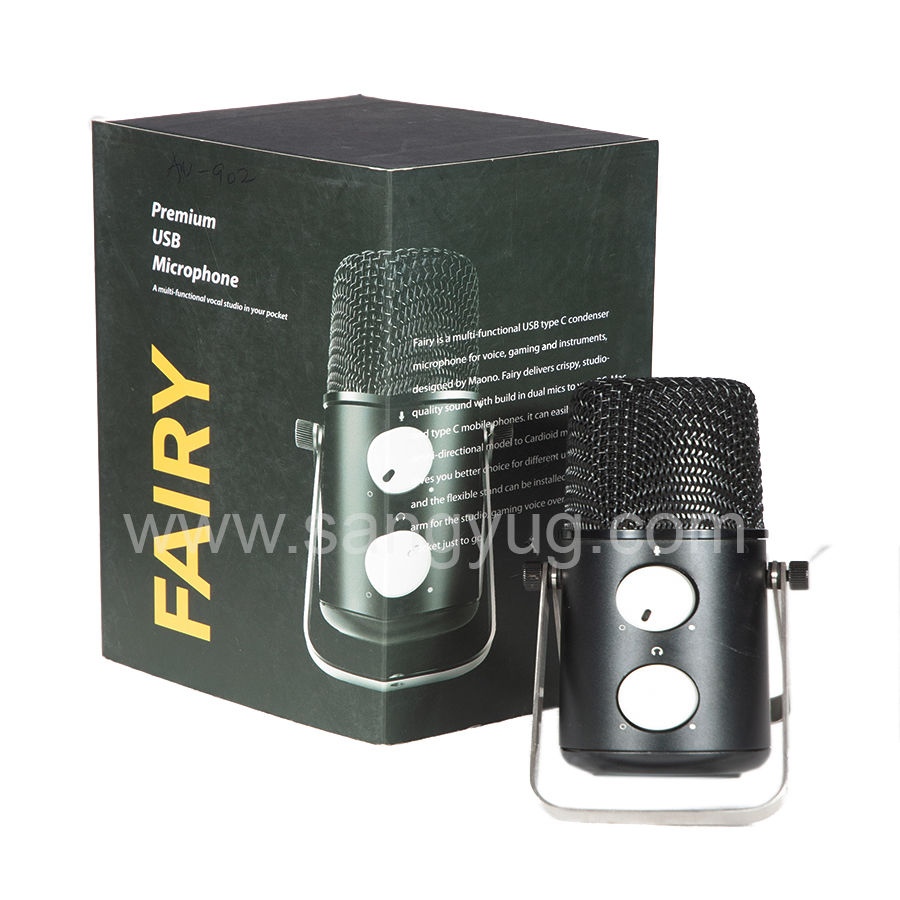 Microphone Transducer Type Compatible With Smartphone, Computer 120Db Spl (Thd 0.5% 1Khz) Maono