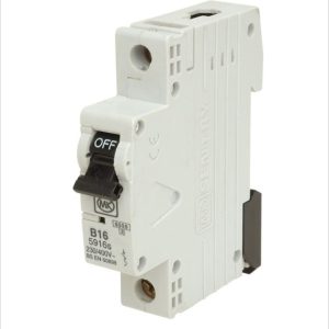 Mini Circuit Breaker Single Pole C16 – Efficient Electrical Protection for Your Circuits