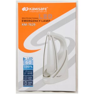 Multifunctional Led Emergency Lamp, 60Led(6W), 4000Mah, Dimmable, Kemisafe