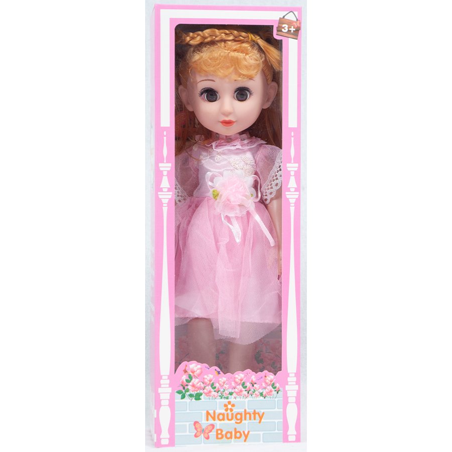 Naughty Baby Dressed Doll In Window Box,