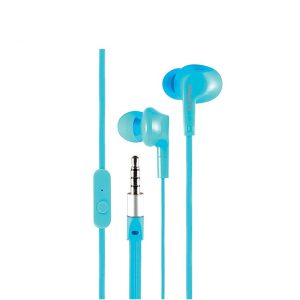 Neon Rock -In Ear Earphone With Microphone Cliptec Blue