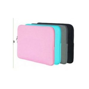 Notebook Sleeve Zip Around 13inch Sky Blue / Black / Pink