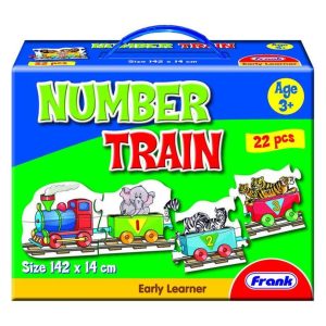 Number Train, 22Pcs Puzzle Game Frank