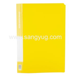 Office Clear Book 30 Pocket, Assorted Colors