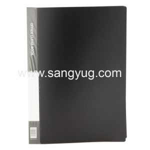 Office clear Book 60 Pocket, Assorted Colors