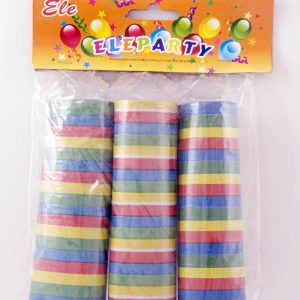 Paper Streamer 18Pcs*4M, 3Pcs/Bag