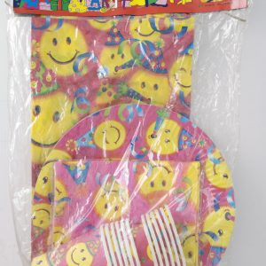 Party Set 12Pcs Each (Plate, Glass, Serviettes)