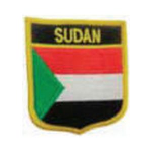 Patch Shield Embroidery-Sudan 6 X 7 Cm Sunpower Badge Embroided