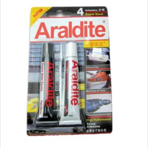 Epoxy Adhesive Rapid Steel 2X15Ml Araldite Grey