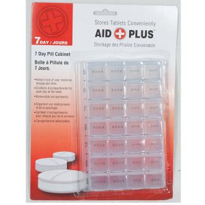 Pill Box With Four Compartment Daily Use In Different Color