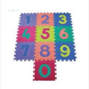 Eva Floor Mats 10Pcs/Pkt - Number 30X30X1Cm