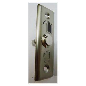Exit Switch Panel 91x28mm – Nickel-Plated Button for Narrow Door Frame | Shop Online Kenya