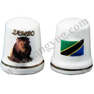 Finger Thimble - Tanzania Lion 2.5*2.5*2.8