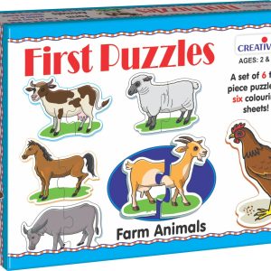 First Puzzles- Farm Animals Creative