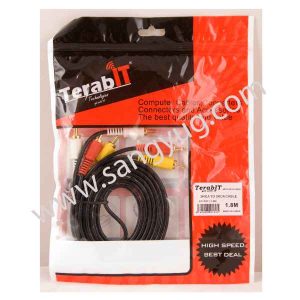 3 Rca To 3 Rca Cable 1.8M Terabit