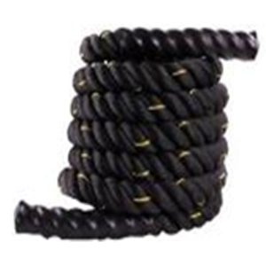 SPL615 Battle Ropes 3-strand, 15m*38m, Wear Resistant and Durable, 100% Polyester, 38mm* 15M