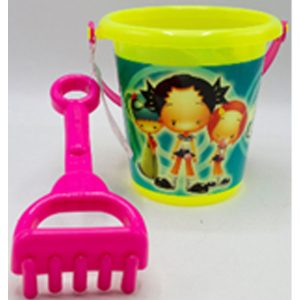 Beach Toy Set - Spade And Printed Bucket Set