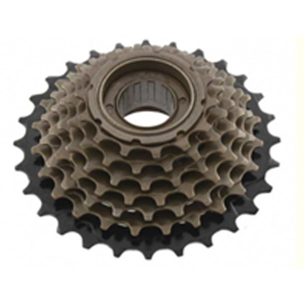 Bicycle Freewheel 7 Speed Chrome Plated Finish